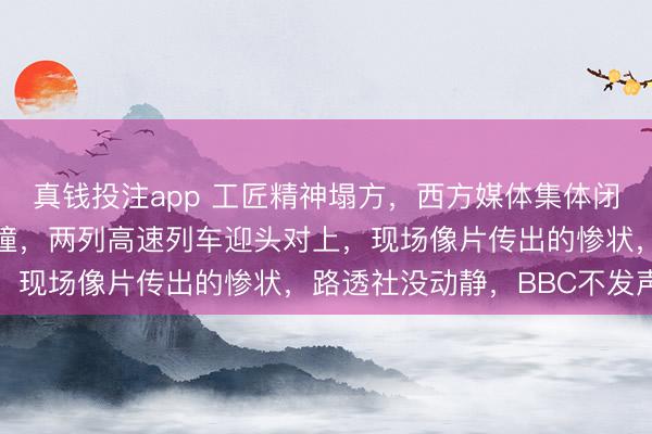 真钱投注app 工匠精神塌方，西方媒体集体闭嘴，西班牙南部高铁相撞，两列高速列车迎头对上，现场像片传出的惨状，路透社没动静，BBC不发声