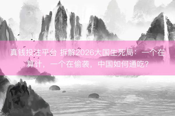 真钱投注平台 拆解2026大国生死局：一个在算计，一个在偷袭，中国如何通吃？